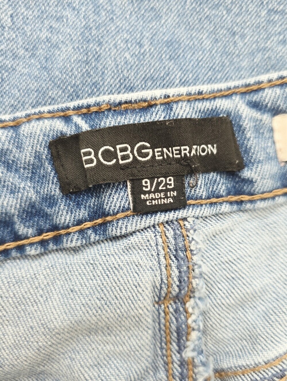 BCBGeneration Skater Straight Distressed Jeans Pants - Picture 7 of 10
